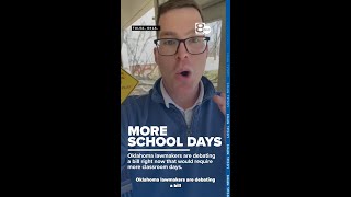 Oklahoma bill proposing more school days