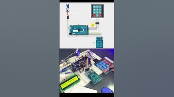 RFID and Keypad Password-Based Door Lock System #shorts #tranding