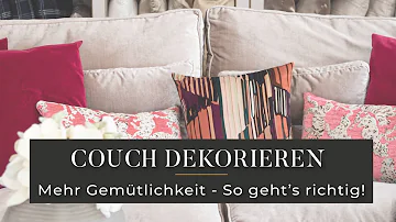 Was passt zu einem dunkelgrauen Sofa?