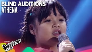 Athena Perez  - I Can | Blind Auditions | The Voice Kids Philippines 2023