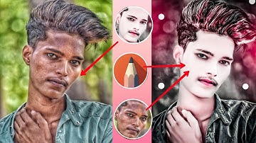 सबसे आसान Face Smooth Photo Editing || New concept Picsart face Smooth photo Editing || Tutorial