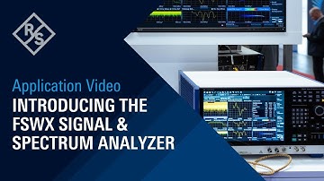 Introducing the FSWX Signal & Spectrum Analyzer