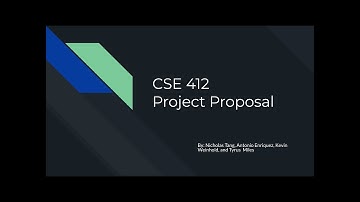 CSE 412 Project Presentation