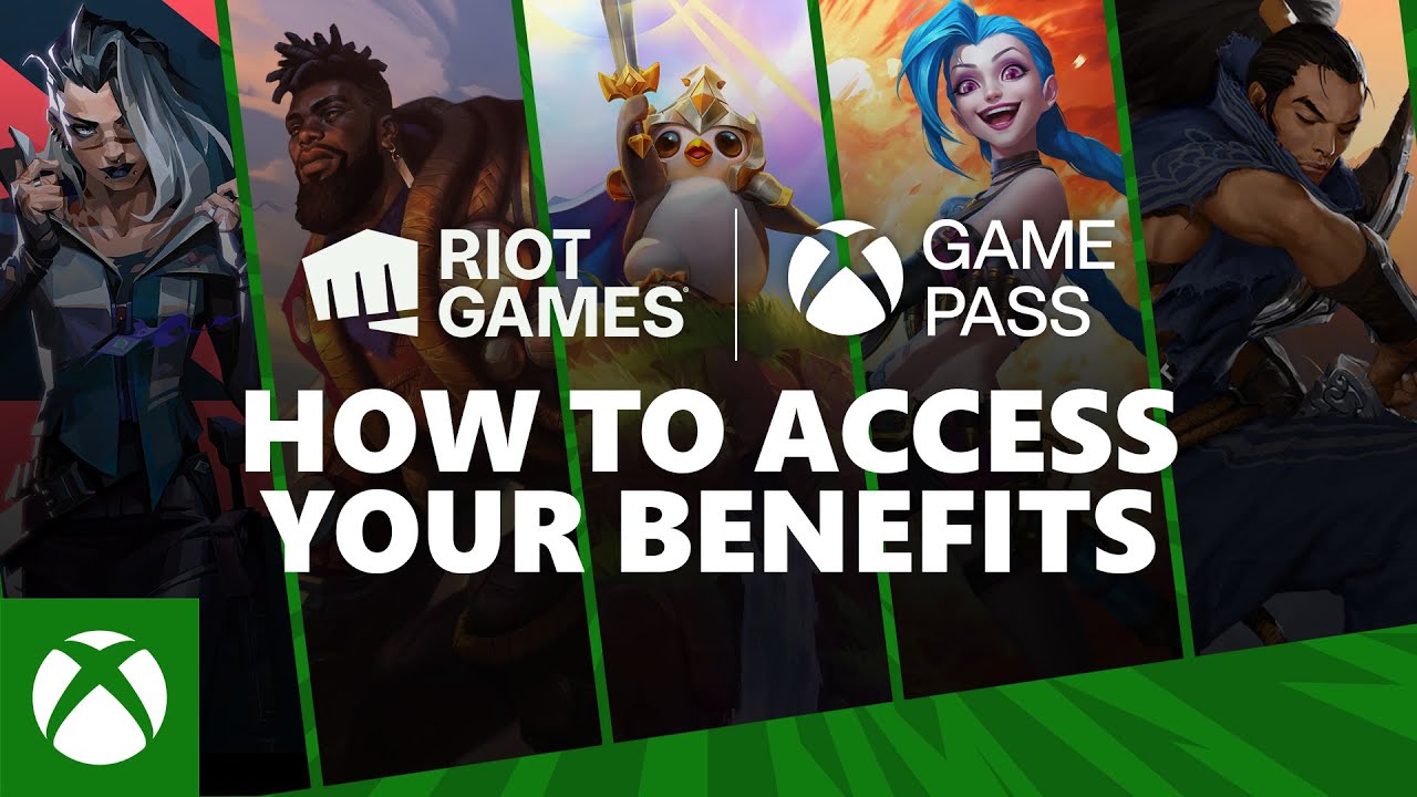 Obtenha conteúdo exclusivo da Riot Games com o Game Pass