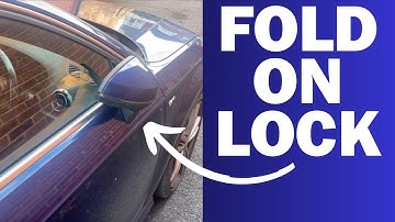 Set up Auto Folding Mirrors on Audi A3 - IS IT POSSIBLE?