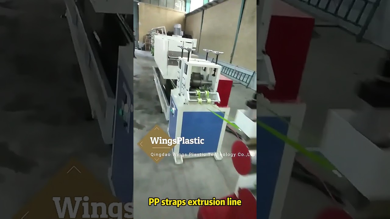 PP Straps Belt Making Machine 
