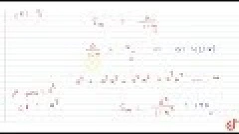 JEE MAINS 2018 JEE MAINS 2018 The sum of infinite number of terms of a G.P. is 4 and the sum of ...