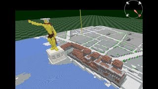 MCEdit - 15th Strawberry Jam, Castles, Cathedrals, and Citadels - a CTM map in 72 hours