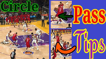 NBA 2K21 circle pass tips