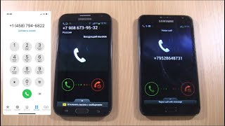 Celebrity Incoming Call Samsung Galaxy Note 2 GT N7100 VS Note 1 GT N7000/Android 4 0 Ice Cream Sandwich Profile