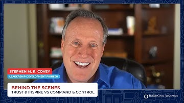 Encouragement for Leaders to Trust & Inspire vs Command & Control