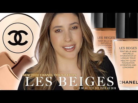 CHANEL Les Beiges Healthy Glow Foundation Review & Wear Test - Over 40 