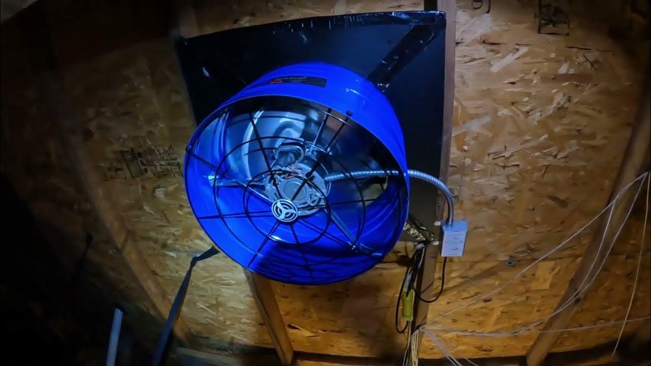 QuietCool Install Existing Attic Roof Dome Retrofit Replaces