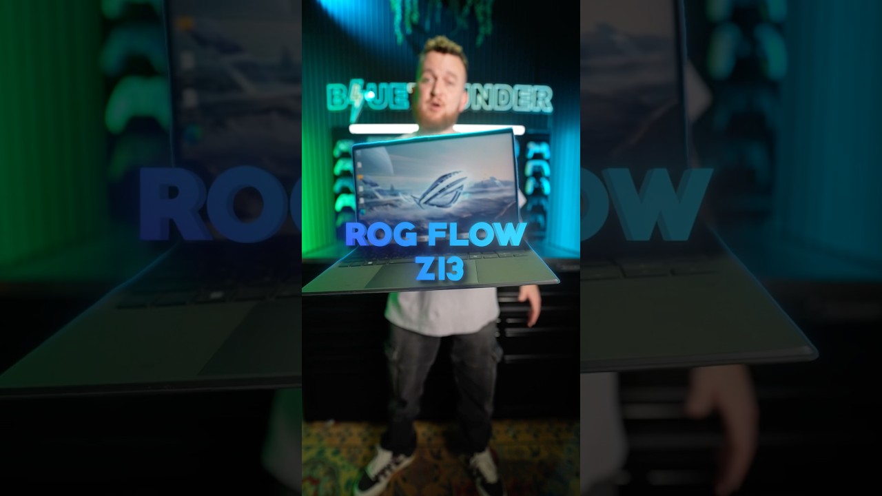 Day 5 of hooking one of you up with some amazing ROG stuff and today we have the ROG FLOW Z13!