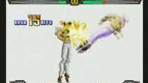 KOF98UM Orochi 100% combo Glitch