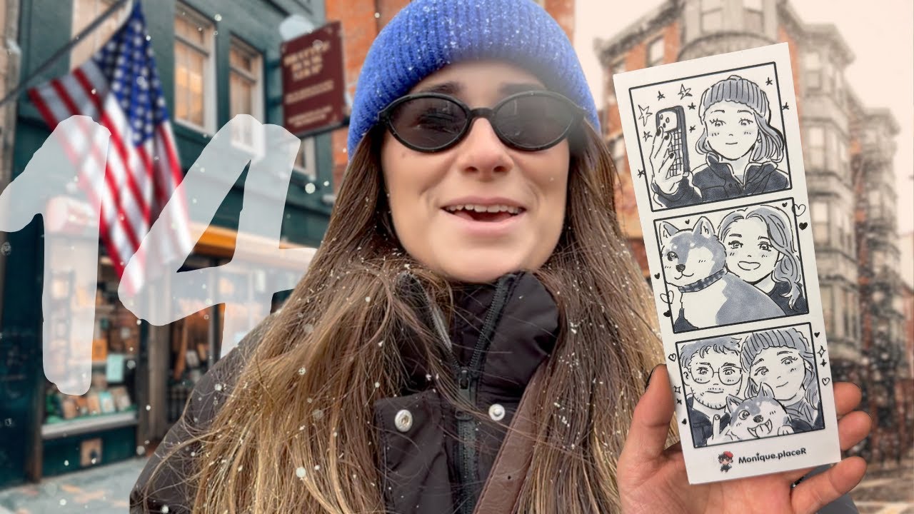 PREMIER JOUR À BOSTON  ! - VLOGMAS 14