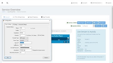 Streaming to AutoDJ (LiquidSoap) via AltaCast