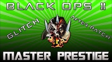 Black Ops 2 Master Prestige Glitch (After Patch)