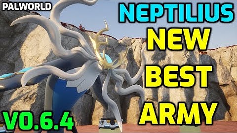 Palworld: Neptilius Raid Army vs All Palworld Raids - New Best Raid Army in v0.6.4