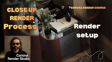 Render Process (close Up) in 3DsMax