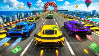 NEW CAR MEGA RAMP MADNESS! 🚗🔥 Extreme Stunts & Insane Crashes | Mega Ramp Racing 3D screenshot 3