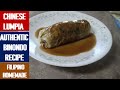 CHINESE FRESH LUMPIA. Authentic Binondo Recipe. Easy & Delicious Filipino-Chinese Homecooked Recipe.