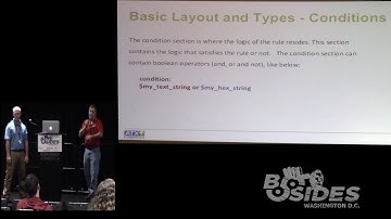 BSides DC 2016 - YAYA (Yet Another YARA Allocution)