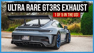 Installing the RAREST 992 GT3RS Titanium Exhaust! (1/50 Akrapovic)