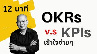 OKR กับ KPI ต่างกันอย่างไร? เข้าใจใน 12 นาที (ต้องการปรึกษา T 064-2639916)