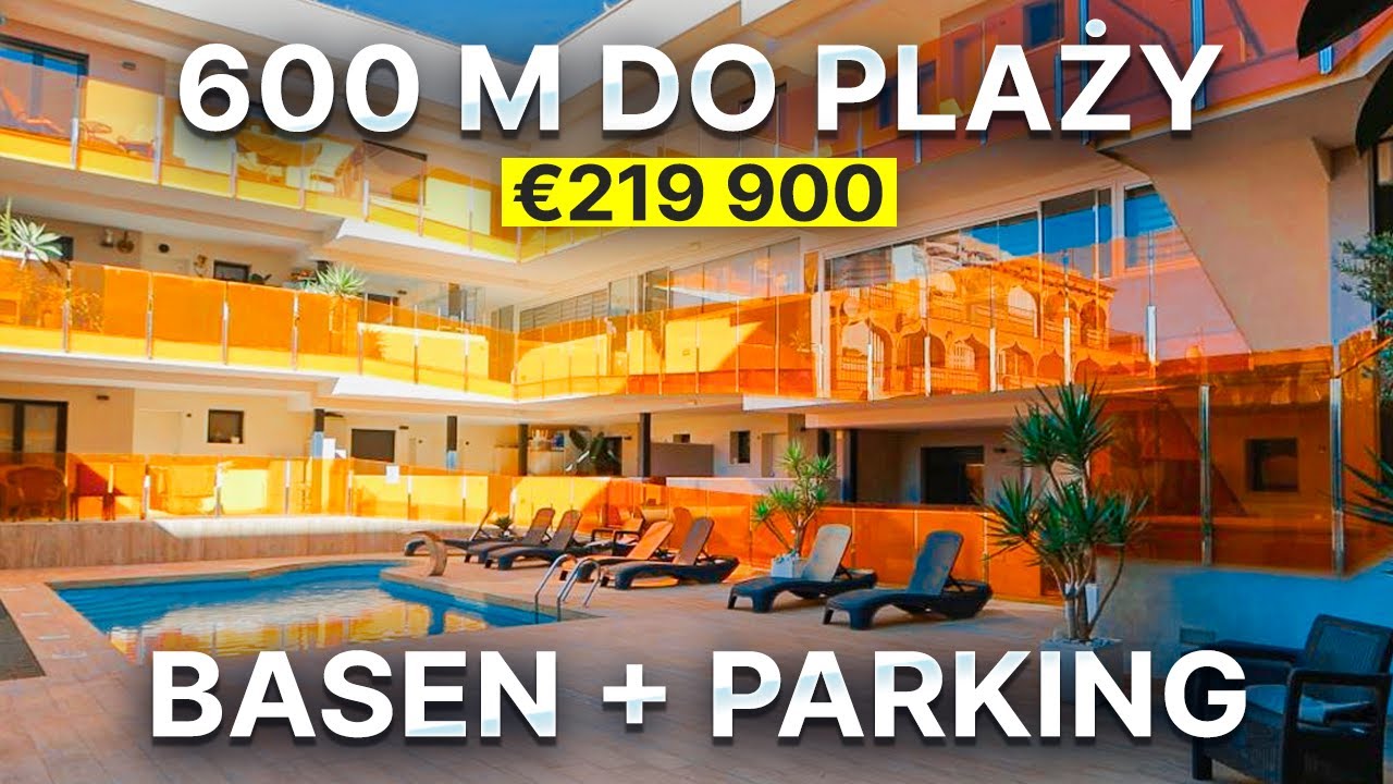Hiszpania 🇪🇸 Apartament 2 sypialnie blisko plaży | Parking, basen, sauna – 219 900 €