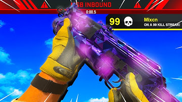 99 KILLS in a ROW WITHOUT DYING..!! 🔥 (BEST MINIBAK Class Setup) - Modern Warfare 2