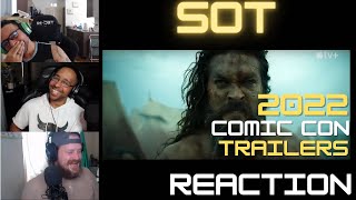 Staying Off Topic | ALL COMIC CON TRAILERS 2022 | #reaction #comiccon2022 #movies