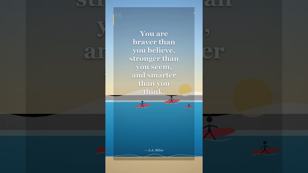 Confidence Life Quote