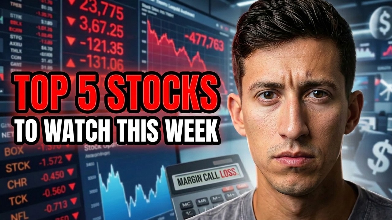 TOP 5 STOCKS TO WATCH THIS WEEK | CPI REPORT TOP 5 STOCKS TO WATCH THIS WEEK | CPI REPORT