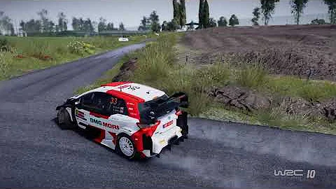 WRC10 Renties Ypres Rally Belgium Dikkebus Reverse.