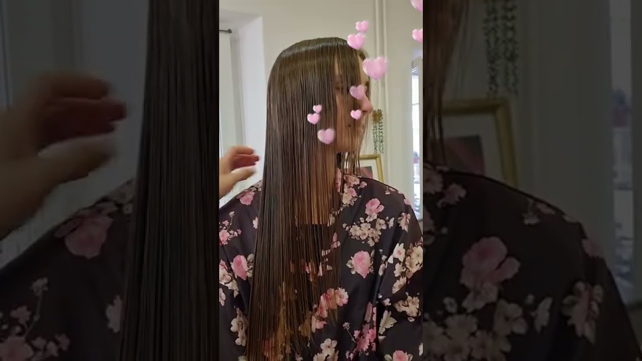 TUTO FACILE COUPE CHEVEUX FILLE/FEMME COUPER LES POINTES