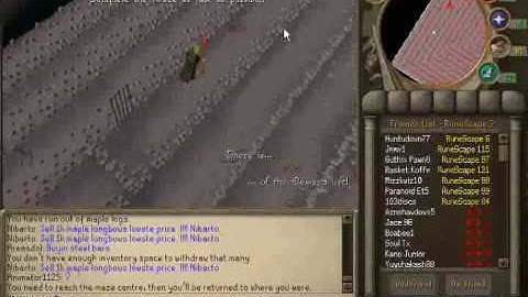 The old runescape random events Part 1