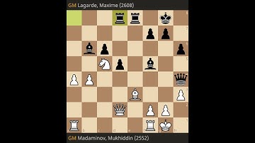 Mukhiddin Madaminov vs Maxime Lagarde • IV President Cup Uzbekistan 2025   Masters • Round 8