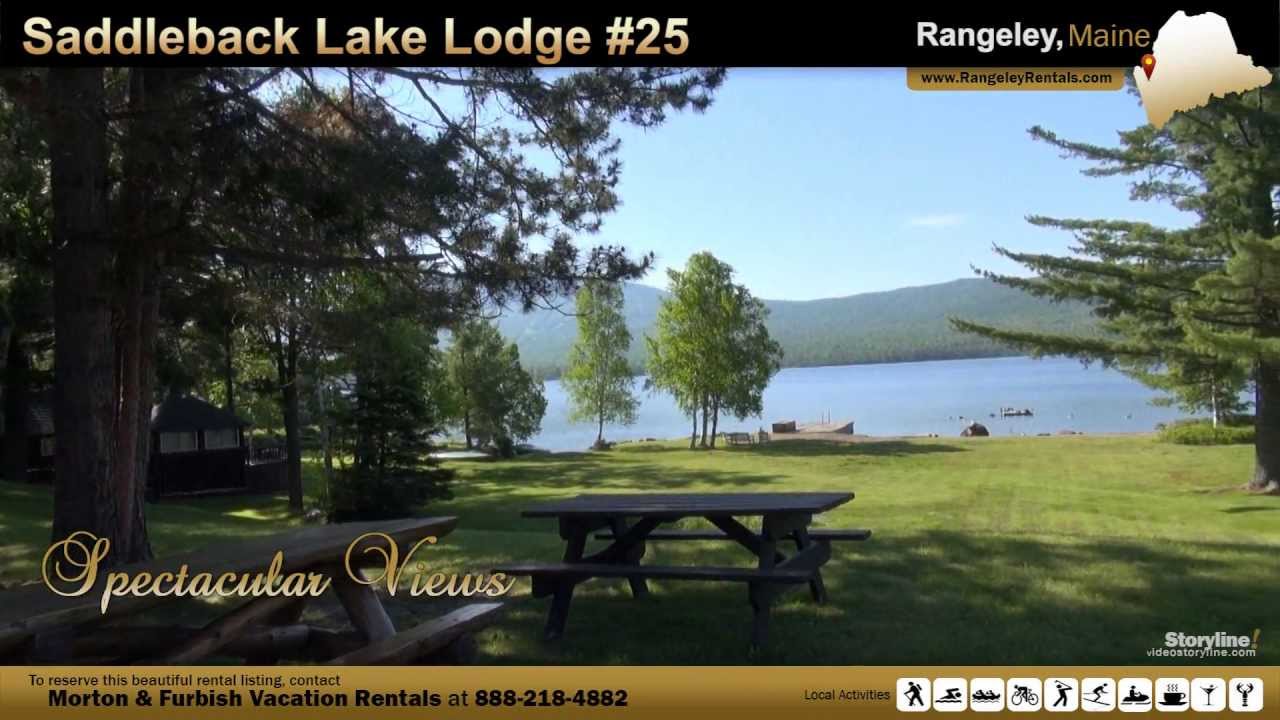 Vacation Rental in Rangeley, Maine Saddleback Lake Lodge 25 YouTube