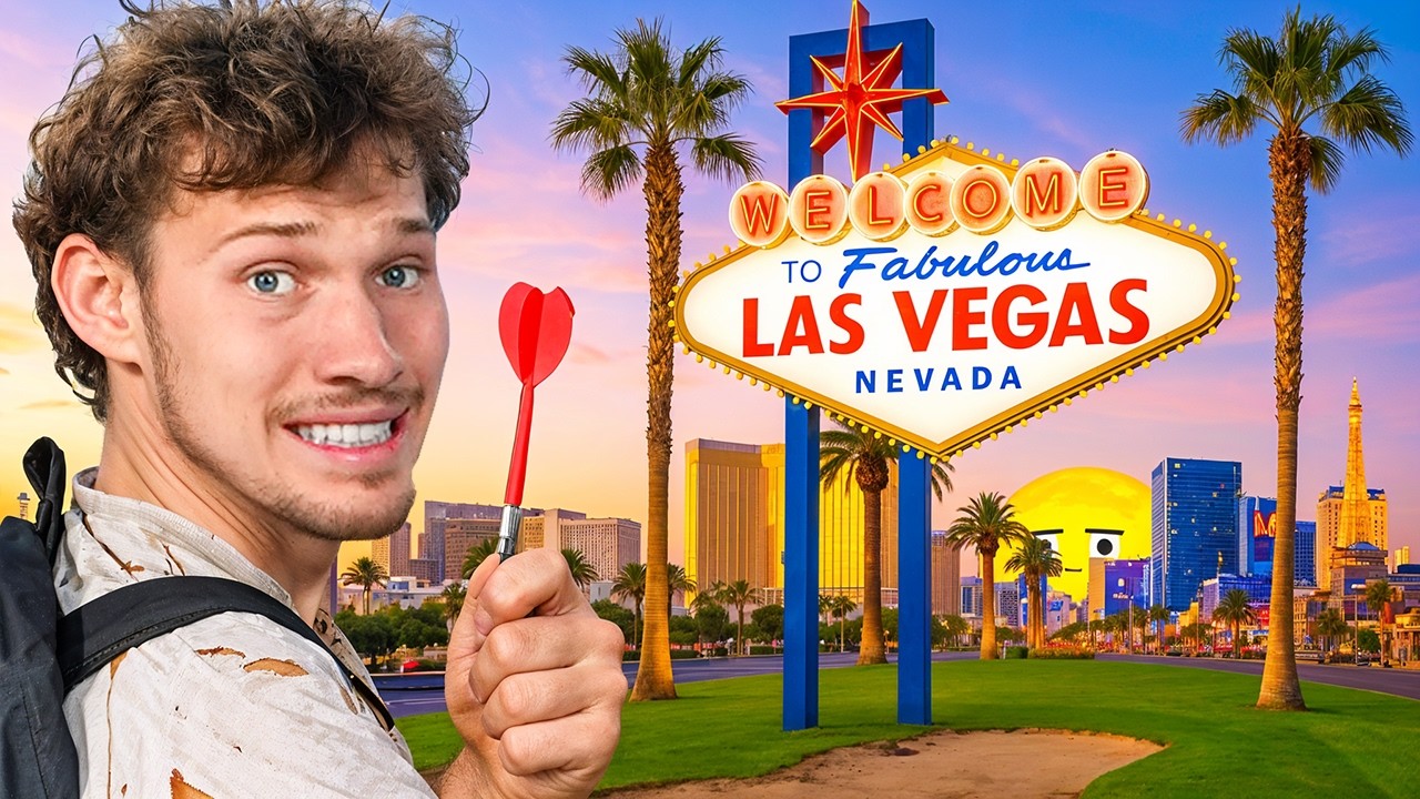 Бросаем дротик в карту и летим туда, куда он попадет!