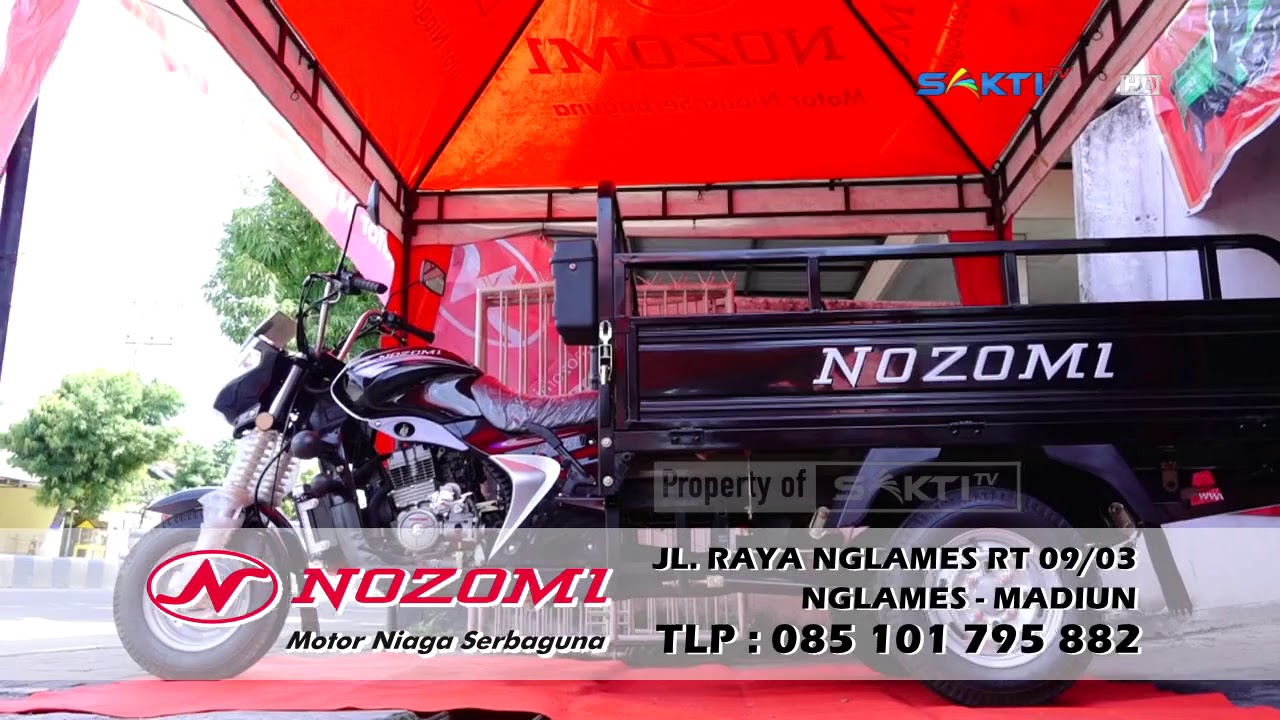 NOZOMI MOTOR  RODA  TIGA  YouTube