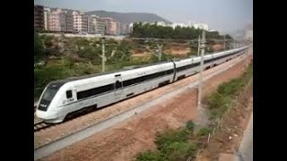 CRH1A, China High Speed train 中國高速列車 (廣州往深圳, GuangZhou to ShenZhen Train)