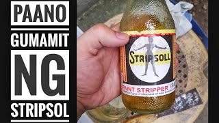 PAANO GUMAMIT NG STRIPSOL PAINT STRIPPER (HOW TO USE STRIPSOL PAINT STRIPPER)