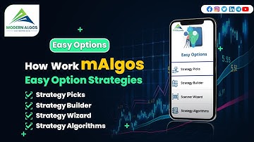 Modern Algos Easy Options for Strategy Picks, Strategy Algorithms, Scanner Wizard.