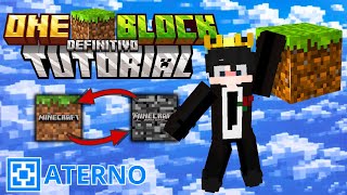 CREA EL MEJOR SERVIDOR DE ONEBLOCK COMPATIBLE CON JAVA Y BEDROCK