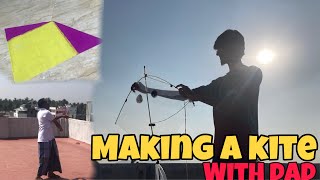 Make a pattam (kite) with dad❤️ | back to 90’s | JT-Tamil