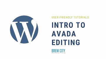 Intro to Editing Site Pages on WordPress (Avada Theme) | Milwaukee Web Design Tutorials