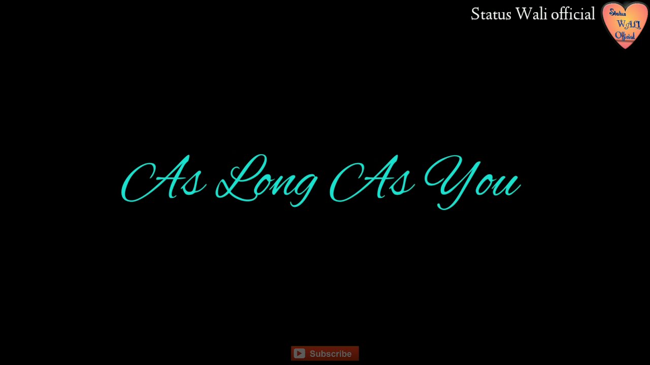 As Long As You Love Me Karaoke Acoustic