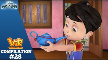 Vir The Robot Boy New Compilation | 28 | Hindi Kahani | Wow Kidz Action | #spot