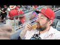 The $21 Outfield Seats at Angels Stadium Experience - Ball Park Foods / Home Runs / Early Entry BP